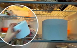 Bỏ 1 cuộn giấy vào tủ lạnh, tôi công nhận người nghĩ ra mẹo này có IQ đỉnh nó