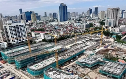 Cận cảnh công trường nghìn tỷ trên khu 'đất vàng' Giảng Võ