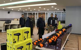 Đột kích 9 kho hàng, công an triệt phá đường dây buôn bán máy sấy tóc giả nhập lậu từ Trung Quốc gây tử vong, tịch thu hơn 13.000 món đồ kém chất lượng