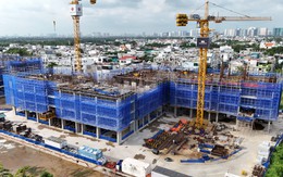 Thực tế thi công Khải Hoàn Prime: Nỗ lực về đích đúng cam kết