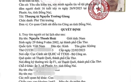 Truy tìm Nguyễn Thanh Hoài sinh năm 2002
