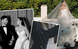 Ảnh cưới nét căng của em chồng Hà Tăng lên thẳng tạp chí châu Âu: Váy và nhẫn cưới "khủng" được hé lộ