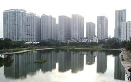 Lều lán, nhà tôn trái phép hóa vườn hoa tại khu chung cư đông đúc bậc nhất Thủ đô