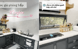 Căn bếp “hệ nghèo” nhưng sang không tưởng: Toàn đồ vài chục nghìn mà sạch như khách sạn