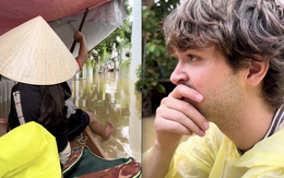 Khách Tây mắc kẹt suốt 12 tiếng trong nước lũ ở Hội An, tiết lộ "lòng quặn lại" khi nghe thông tin từ người dân