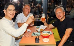 CEO Nvidia gặp ‘Thái tử Samsung’, Chủ tịch Hyundai cùng uống bia, ăn gà rán