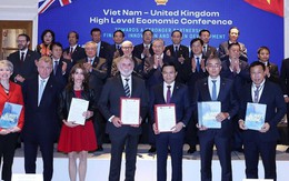 Tổng Bí thư chứng kiến trao hơn 20 thỏa thuận hợp tác Việt Nam - Anh trị giá hàng chục tỉ USD
