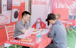 LG hỗ trợ sửa chữa thiết bị, đồng hành cùng người dân sau bão