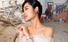 Nhà 1 Hoa hậu Việt tan hoang sau lũ quét, xem cận khung cảnh mới kinh hoàng