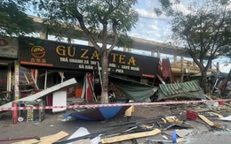 Nổ tại ki-ốt cạnh sân vận động, một số người bị thương