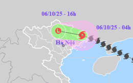 Bão số 11 Matmo đổ bộ vào Trung Quốc, hoàn lưu gây mưa to ở Bắc Bộ