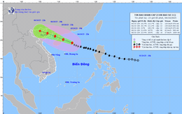 Bão số 11 sức gió rất mạnh sắp đổ bộ vào nước ta: Hà Nội và 16 tỉnh, thành đặc biệt chú ý