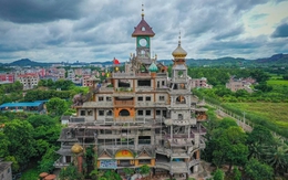 Bên trong "biệt thự điên" 51 tỷ, cao 30m, xây theo trí tưởng tượng suốt 10 năm của một nông dân Trung Quốc