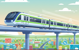 Infographic: Tuyến metro số 5 Văn Cao - Hòa Lạc