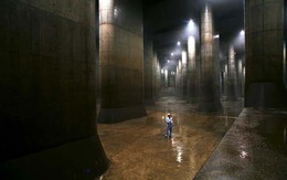 50 mét dưới lòng đất Tokyo: 'Ngôi đền ngầm' trị giá 2 tỷ USD giúp Nhật Bản chặn đứng thảm họa lũ lụt