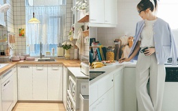 Căn bếp 3,5m² chữ U đang viral: Nhỏ xíu mà "ăn đứt" bếp lớn, sắp xếp đỉnh cao khiến dân mạng bùng nổ