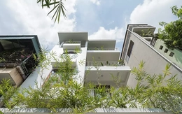 Cải tạo nhà ống chật chội thành không gian sống xanh mát