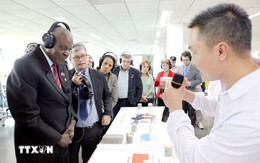 Thăm khu công nghiệp hơn 3 tỷ USD của Việt Nam, lãnh đạo Cuba bày tỏ một mong muốn lớn