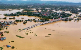 Lũ trên sông ở Bắc Ninh đang lên, lũ sông Cầu tại Thái Nguyên vẫn vượt lịch sử