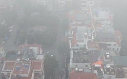 Hà Nội sáng nay sương mù dày đặc