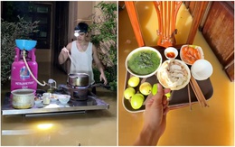 Chồng Bắc Ninh lội nước lũ lịch sử nấu "cơm cữ của Hoàng hậu" hút triệu view