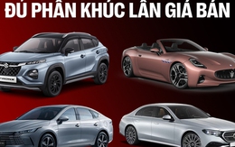 8 xe ra mắt Việt Nam tháng 10/2025: Rẻ nhất 520 triệu đồng, đắt nhất hơn 13 tỷ đồng, từ sedan đến SUV, đủ động cơ xăng điện và hybrid