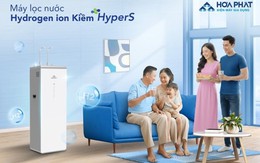 Máy lọc nước Hydrogen Ion Kiềm HyperS cung cấp hai loại nước cho mọi lứa tuổi