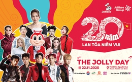Mỹ Tâm và dàn sao hội ngộ tại The Jolly Day mừng cột mốc 20 năm của Jollibee Việt Nam