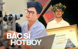 Cựu thí sinh Olympia visual như nam thần, giờ là bác sĩ 4 lần lên truyền hình, vợ đẹp tiết lộ: "Khoe ảnh vui vui, ai dè... HOT"