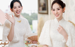 Lễ đón dâu của Hương Liên: Cô dâu đeo sính lễ 200 triệu khoe viusal nức nở, 1 chi tiết bí ẩn gây bàn tán