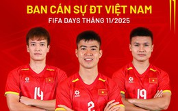 Lộ diện ban cán sự đội tuyển Việt Nam: Duy Mạnh, Quang Hải và một hotboy