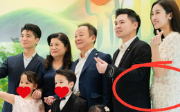 Đỗ Mỹ Linh lộ vòng hai lùm lùm khi dự sinh nhật bố chồng hào môn, nghi vấn đang mang thai lần 2