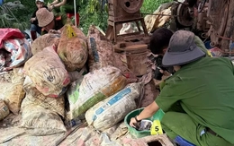 Công an Lâm Đồng tập kích ‘vàng tặc’, thu giữ 18 cây vàng