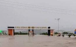 Khu công nghiệp Du Long chìm trong biển nước, 6.000 công nhân phải nghỉ việc