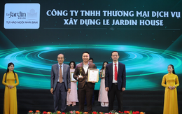 Le Jardin House đạt giải thưởng top 10 thương hiệu xuất sắc quốc gia 2025