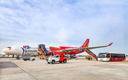 Vietjet tự phục vụ mặt đất: Tỷ lệ đúng giờ tại Tân Sơn Nhất tăng mạnh, tạo đà cho mùa cao điểm cuối năm