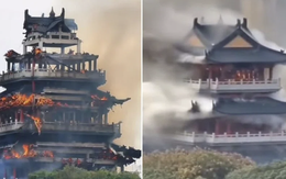 Thông tin bất ngờ về vụ cháy "tòa tháp 1.500 tuổi" ở Trung Quốc