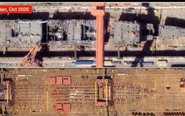 Trung Quốc âm thầm dựng 'siêu tàu sân bay hạt nhân' lớn nhất thế giới