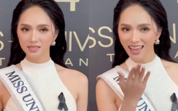 Hương Giang ngày đầu ở Miss Universe: 1 chi tiết thể hiện EQ cao, thái độ truyền thông quốc tế mới đáng bàn