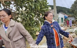 Xót xa cảnh tan hoang sau mưa lũ ở Lâm Đồng, nhiều hộ chỉ còn trơ lại nền nhà