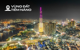 Toà tháp biểu tượng tại TPHCM khiến cho căn nhà nào nhìn thấy nó cũng đều hưởng lợi