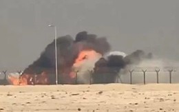 Tiêm kích Ấn Độ gặp nạn hãi hùng ở triển lãm Hàng không Dubai