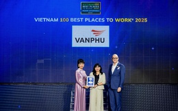 Văn Phú được vinh danh Top 100 nơi làm việc tốt nhất Việt Nam 2025