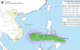Áp thấp nhiệt đới có thể mạnh thành bão khi vào Biển Đông, hướng về Nam Trung Bộ