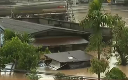 Nước lũ dâng cao ở miền Nam, Thái Lan ban bố tình trạng khẩn cấp về thiên tai