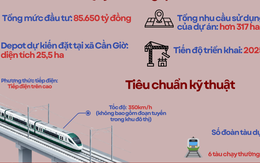 Quy mô dự án Metro Bến Thành - Cần Giờ