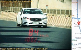 Loạt chủ xe vượt đèn đỏ, chạy quá tốc độ có biển số sau nhanh chóng nộp phạt nguội theo Nghị định 168