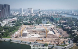 Hà Nội: Đại công trường Nhà hát Ngọc Trai gấp rút thi công