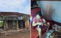 Pha thoát nạn của cụ bà 105 tuổi trong ngôi nhà cổ ở Đắk Lắk khi nước lũ dâng cao 1m