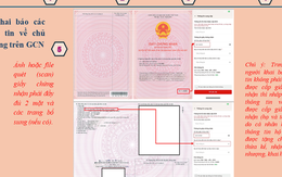 Thông báo quan trọng liên quan đến Giấy chứng nhận về quyền sử dụng đất của tất cả người dân